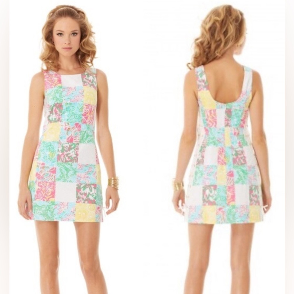 Lilly Pulitzer 2014 Patchwork Dress - Hard to Find! 💖💗